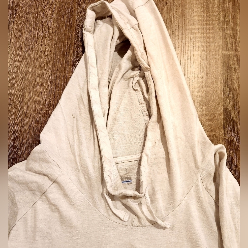 Columbia long sleeve shirt with hood size medium white - Picture 2 of 5
